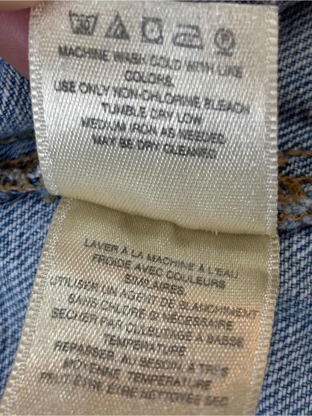 Pilcro and the Letterpress Anthropologie Light Wash Denim Jean Jacket Small - Picture 11 of 12